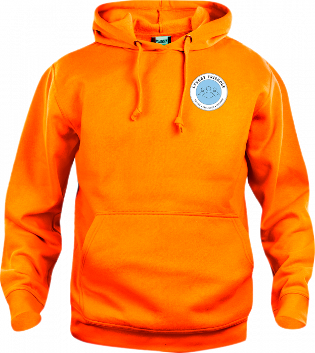 Clique - Lf Hoodie - Visibility Orange
