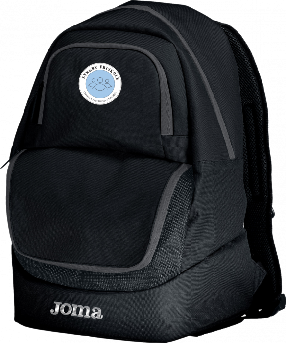 Joma - Lf Backpack - Svart & vit